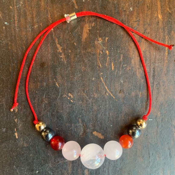 NWT 💕Manifest Love 💕 8mm Relationship Support Healing Gemstone Bracelet - Picture 4 of 4